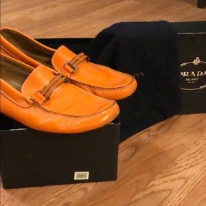 Men’s Prada Buckle Loafers